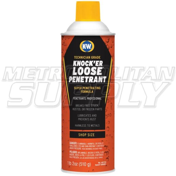 K&W Technician Grade Knock'er Loose® 
 Lubricant Penetrant, 24 oz Aerosol