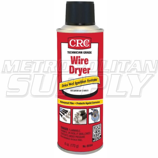 CRC Wire Dryer, 8 oz Aerosol, 6 wt oz